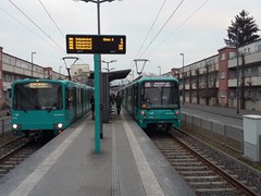 Ein U-3 und ein U-5 Wagenkurs.