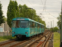... die Station Heerstraße .....