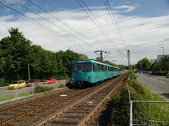 Einfahrt in die Station...