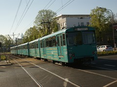 Der U-2 Kurs passiert die ehemalige Station "Fischstein"