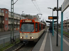 Früher war der Pt Wagen auf der Linie U6 anzutreffen