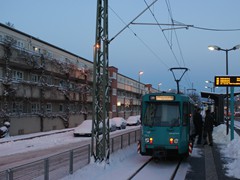 Beginnen wir unsere Reise mit der Linie U6 an der Station Heerstraße. Bis in das Jahr 2014 waren ausschließlich Ptb Wagen auf der Linie U6 eingesetzt.