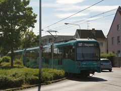 Auch auf der U7 sind U-5 Wagen die Regel