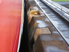 Hier war es dann mal knapp.