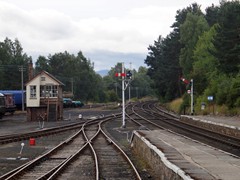 Das Gleisbild des Museums