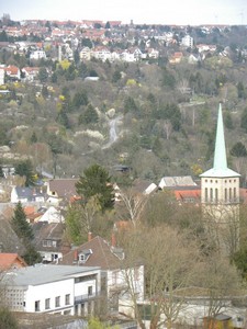 Blick über die Trasse