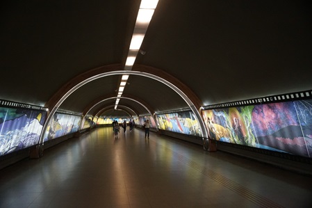 Das größte U-Bahn Netz Südamerikas findet man in Santiago de Chile.