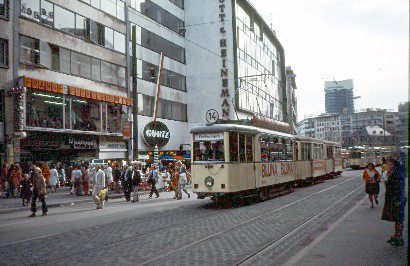 Straßenbahn, U-Bahn in Frankfurt am Main