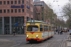 Straßenbahn / Stadtbahn in Karlsruhe