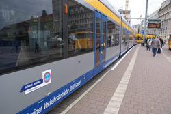 Straßenbahn in Leipzig