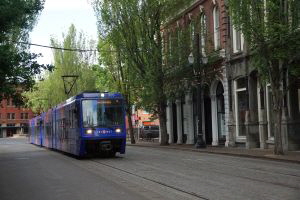 Lightrail in Portland