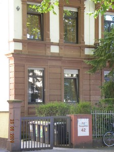 Wandrosetten in der Rhönstraße