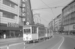 K-Wagen auf der Zeil in Frankfurt am Main